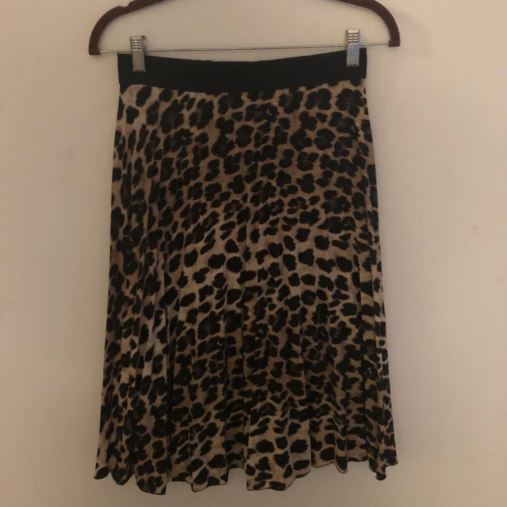 Chic Zara Leopard Print Midi